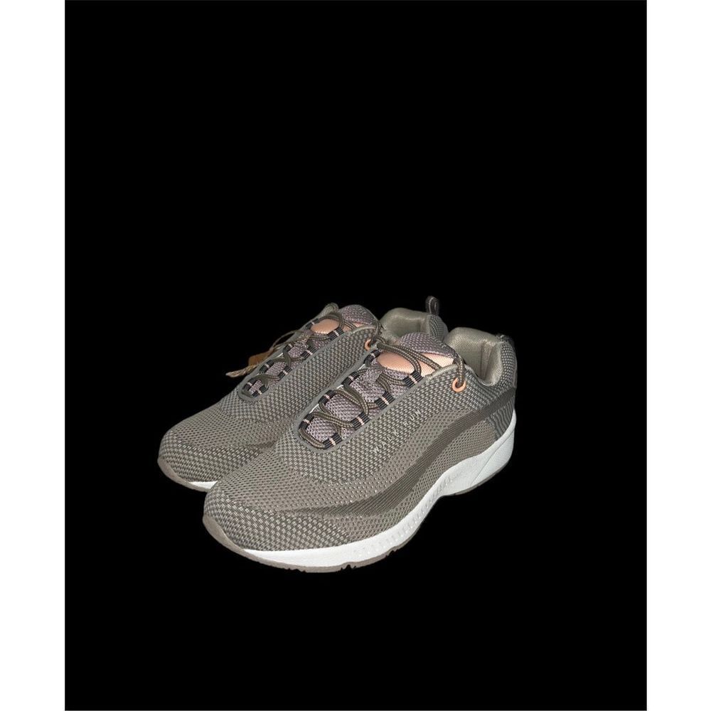 Easy Spirit Women's Romy Round Toe Casual Lace Up Knit Walking Shoes